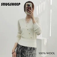 elegant women pullover worsted wool fashion womens sweater sexy ladies white top clothes merino jumper clothing outfits knitwear
