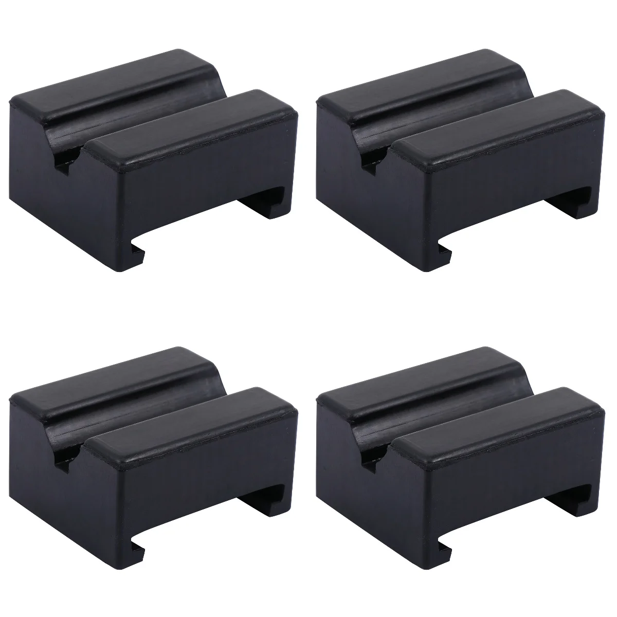 

4 Pack Support Block Frame Rail Adapter Heavy Duty Rubber Pads Rv Flooring Universal Electric Car Jack support block Accessories