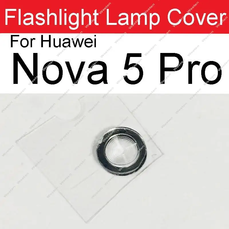 Фото Задняя крышка вспышки для Huawei Nova 8 7 7i 6 5 5T Pro SE 4 3 3i 3E 2S Nova Lite Задняя крышка фонарика, держатель корпуса, детали №3