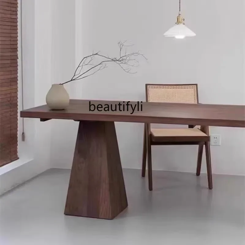 Обеденный стол и стул из массива дерева в китайском стиле