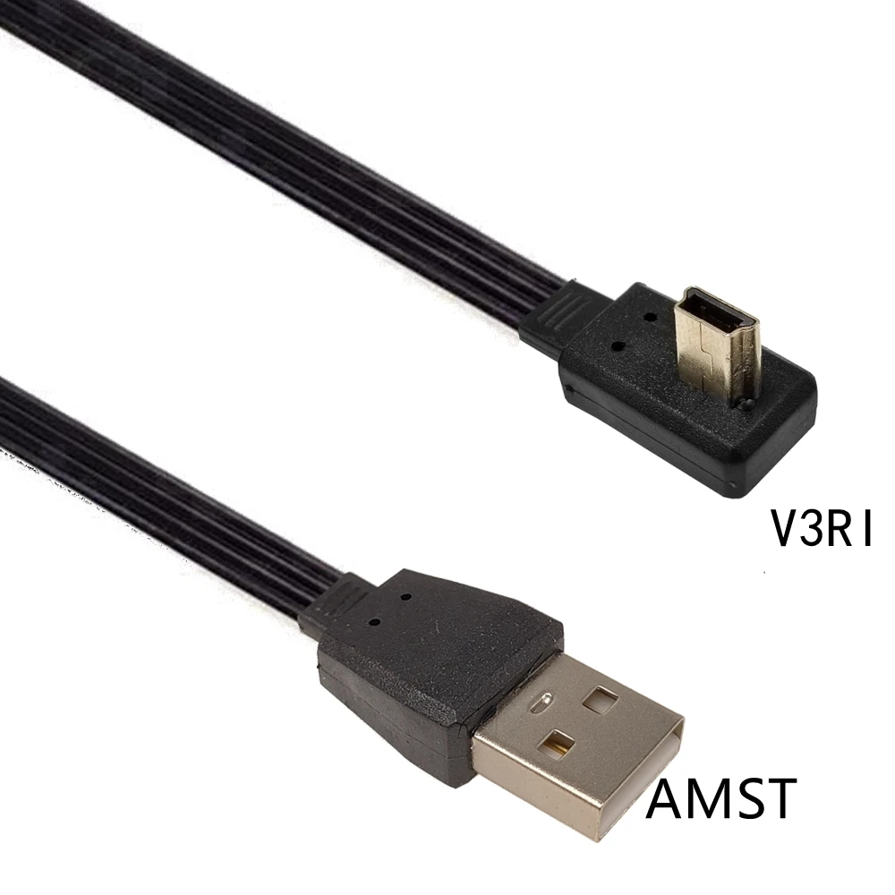 

Мини-Фотофон с прямым углом 90 разъемов «штырь-штырь», USB-кабель для синхронизации данных и зарядки, 0,1 м, 0,2 м, 0,3 м, 0,5 м, 1 м