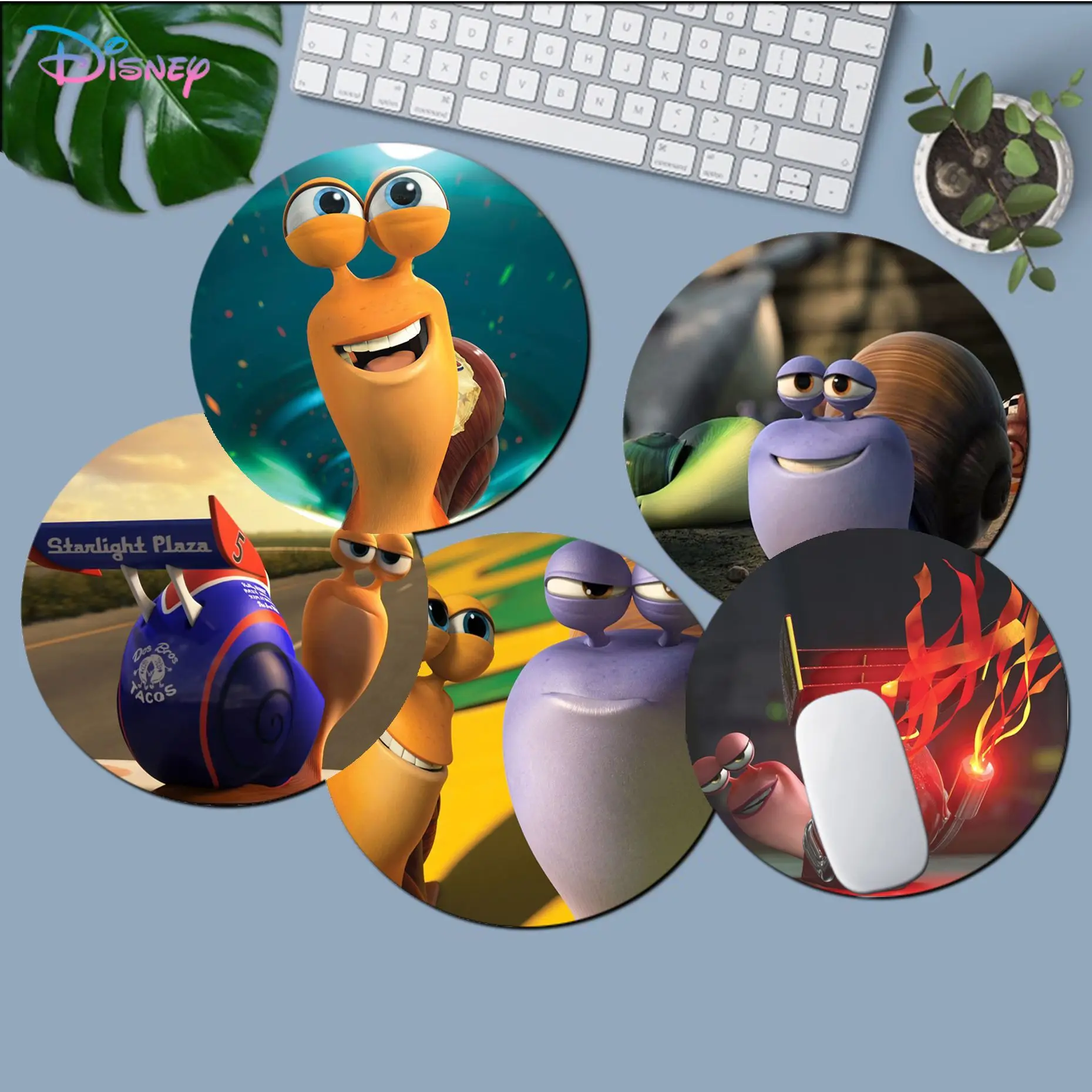 

Disney Turbos Mousepad INS Tide Round Keyboard Mat Table Mat Students Cabinet Gamer Desktop Mousepad Cup Mats Deskpad Home Decor