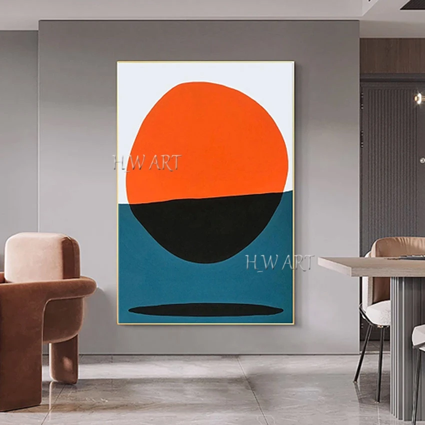 Горячая распродажа современная живопись абстрактные произведения искусства