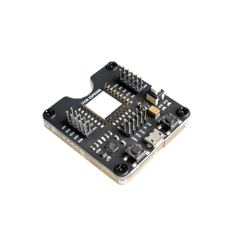 Тестовая стойка для горелки ESP8266 с одной кнопкой и поддержкой скачивания ESP12S ESP07S и других модулей