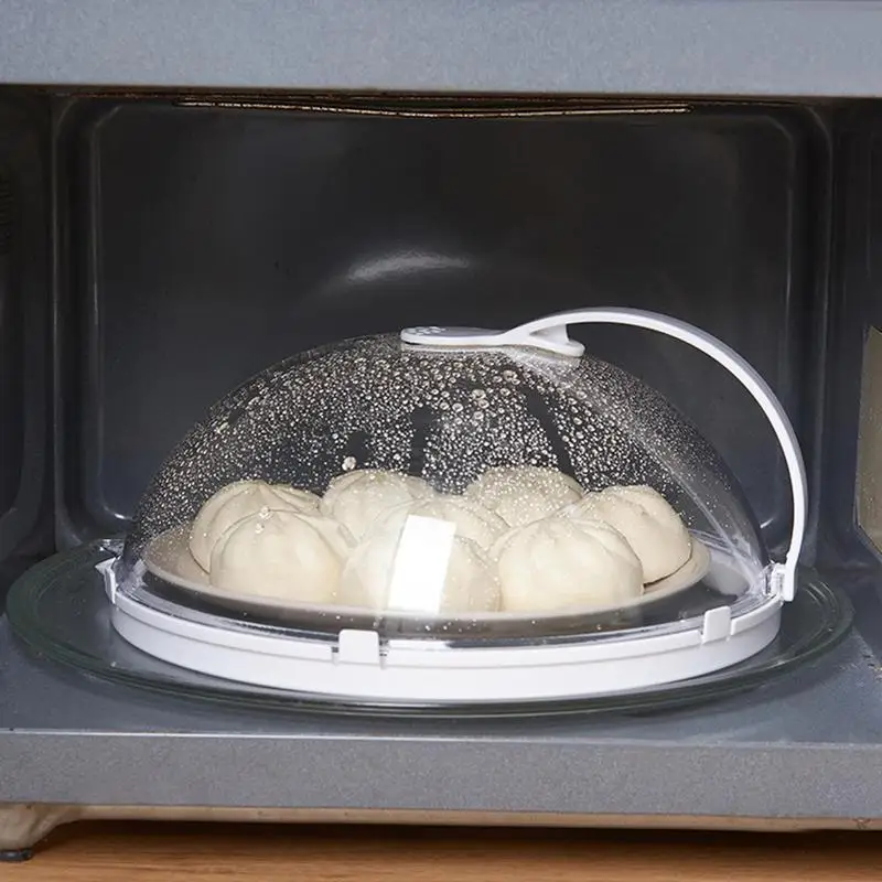 Крышка для микроволновой печи 10 дюймов с ручкой