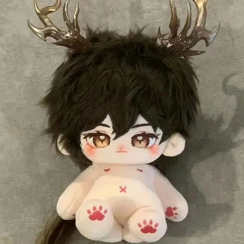 

In Stock Game Genshin Impact Morax Zhongli Monster Ears Removable Cotton Doll Plush Stuffed Doll Body Plushie Toys Cosplay Gift