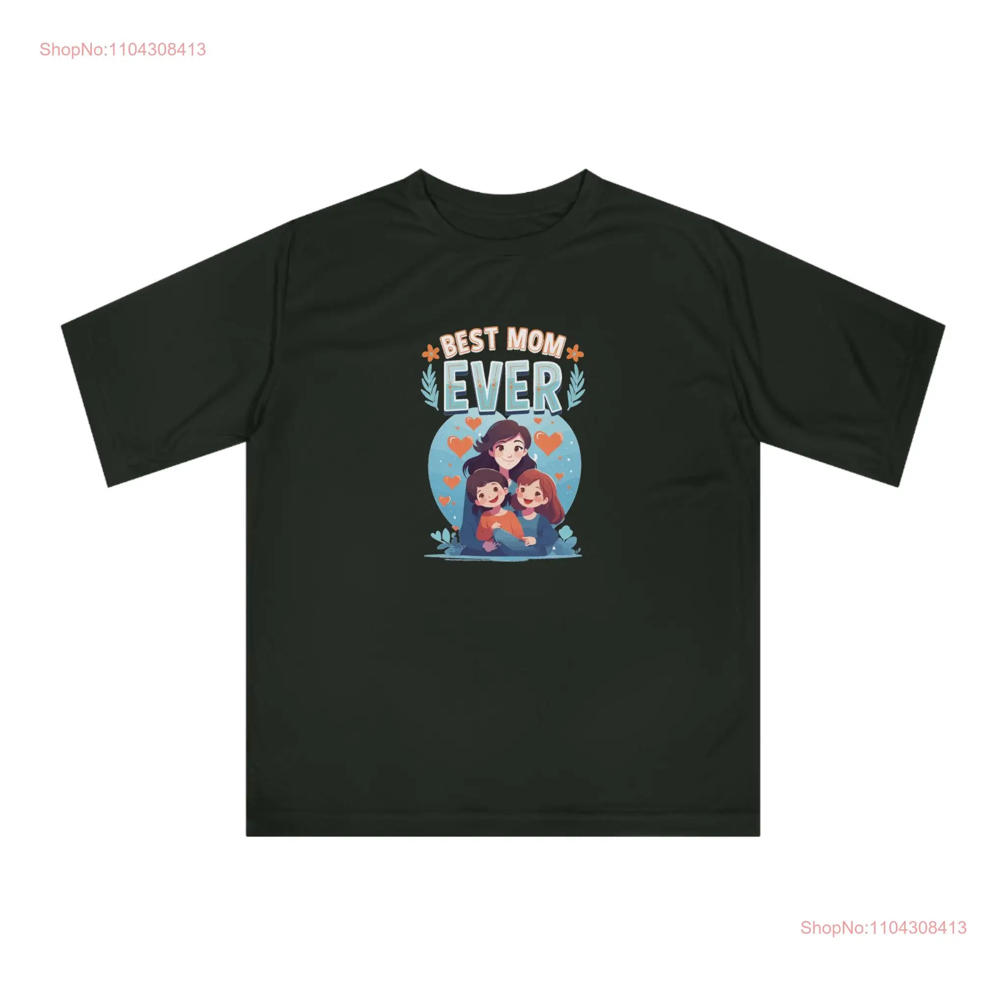 Футболка Zone Performance Best Mom's Day Mother с длинными или короткими рукавами