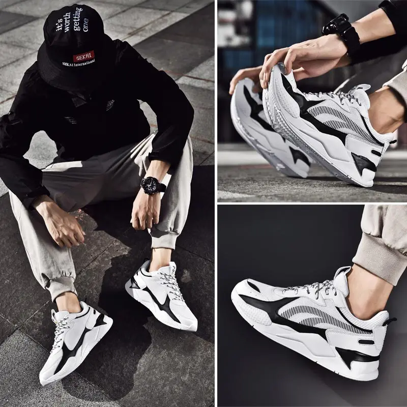 

Racing Sport Men Shoes Cheap Tennis Men Running Shoes Tenis Original White Sports Shoes Size 47 Sneakers Trainers