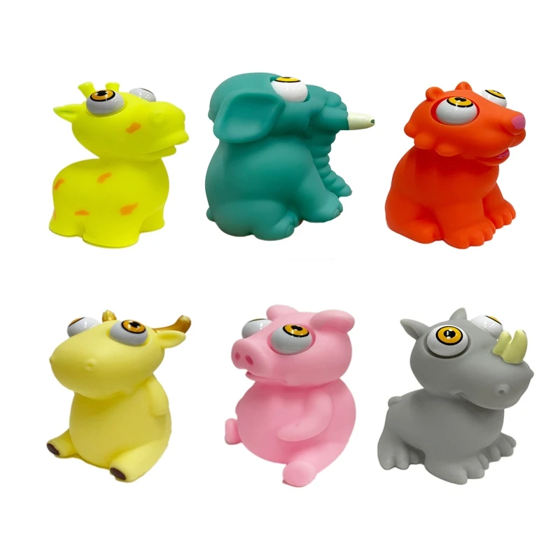 

4in Spoof Toy Fidget Tricky Animal to Decompress for Autism Student Calm & Focus