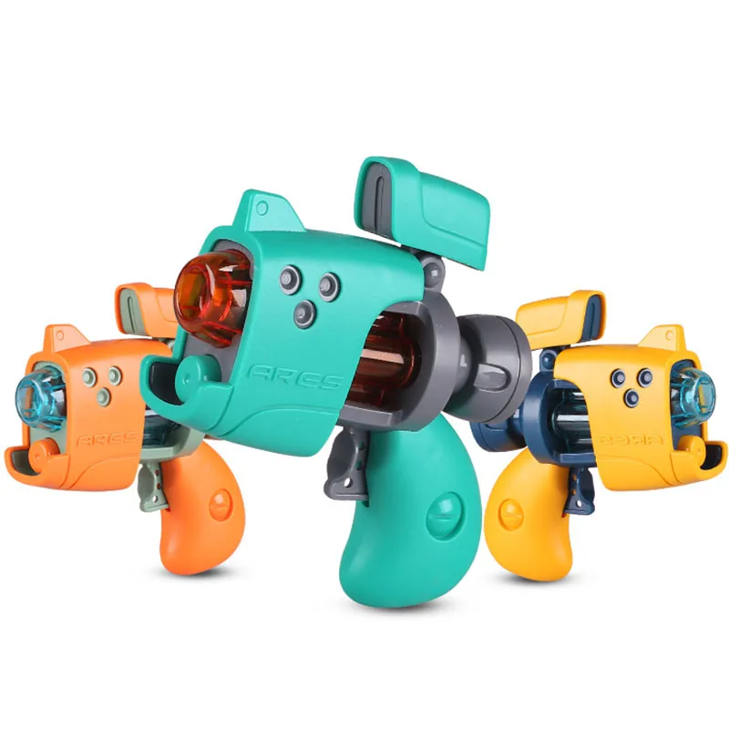 

Mini sound and light electric pistol children's toy baby baby multicolor eight sound gun 0-3 years old Toys Boy Educational Toys