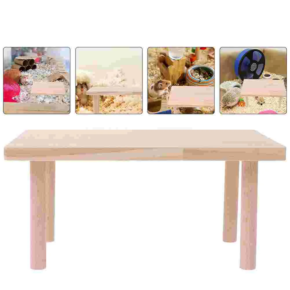 

Hamster Perch Stand Board Hamster Cage Platform Squirrel Platform Chinchilla Platform Platform for Small