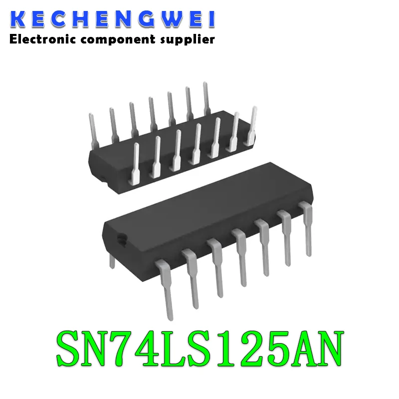 

5 шт. SN74LS125AN DIP-14 SN74LS125N DIP14 SN74LS125 DIP 74LS125 HD74LS125AP