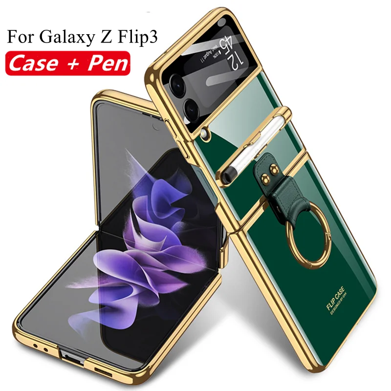 

Чехол-подставка с кольцом для Samsung Galaxy Z Flip 3