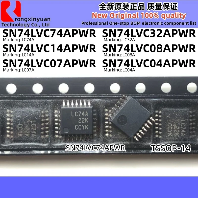SN74LVC74APWR LC74A SN74LVC74A SN74LVC32APWR LC32A SN74LVC32A SN74LVC14APWR LC14A SN74LVC14A SN74LVC08APWR LC08A 100% Новинка