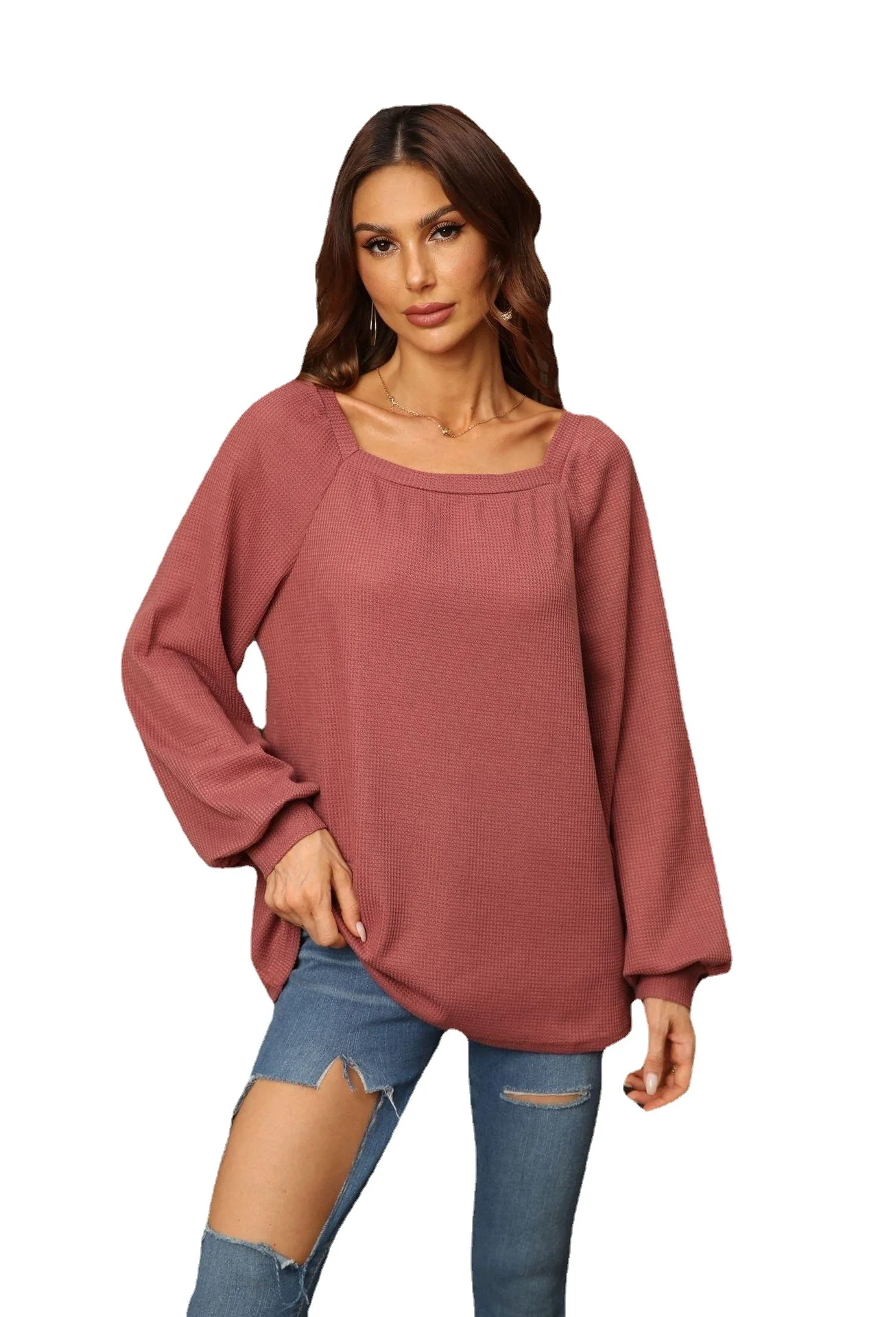 

Long Sleeve Top Casual Loose T Shirt Woman Elegant Blouse Lady Sexy Women Solid Pullover Shirts Femme Blousas 2022 Autumn Winter