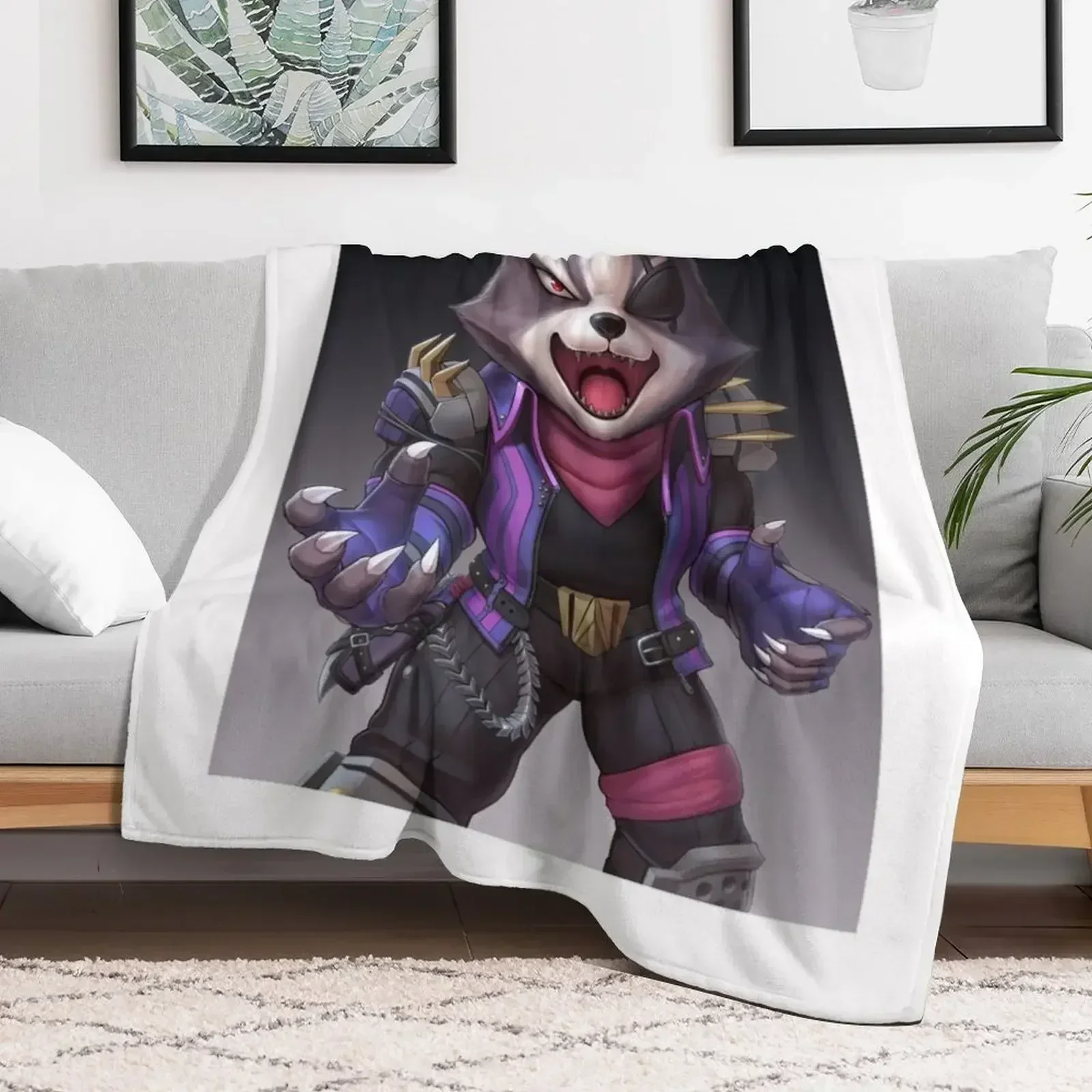 Одеяло с волком (Ultimate) забавный подарок модные диваны теплые одеяла