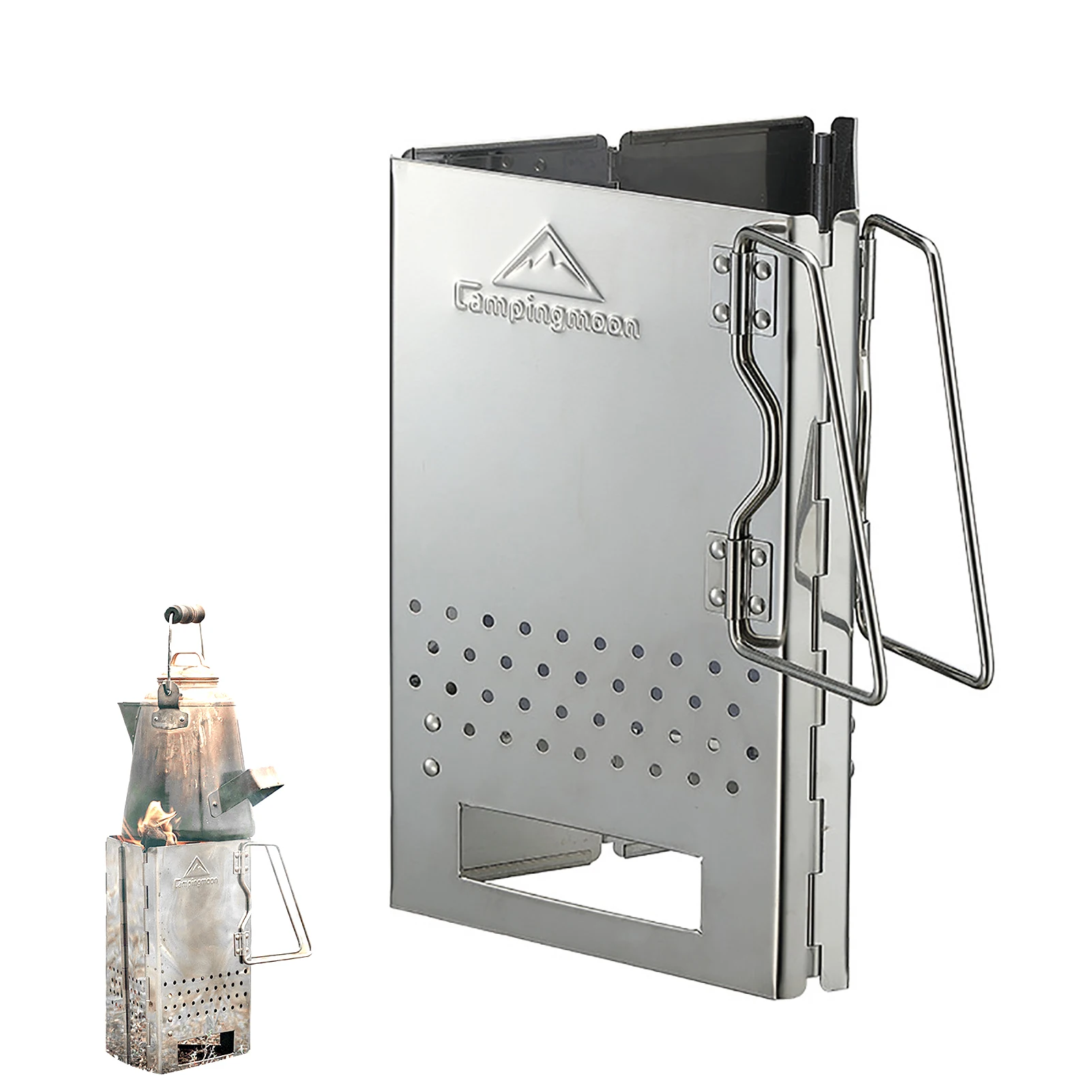 

Collapsible Charcoal Chimney Starter Collapsible Grill Lighter With Storage Bag BBQ Chimney Starter For Outdoor Camping Lawn And