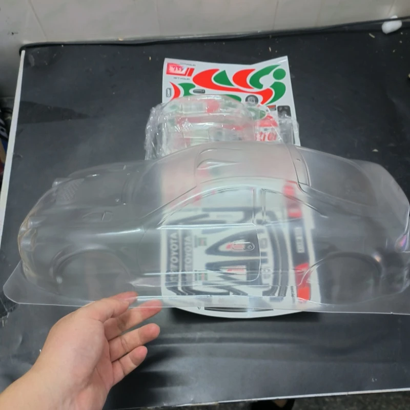 1/10 прозрачный чехол Toyotaa Celica GT4 для кузова Lexan с задним спойлером + строительные