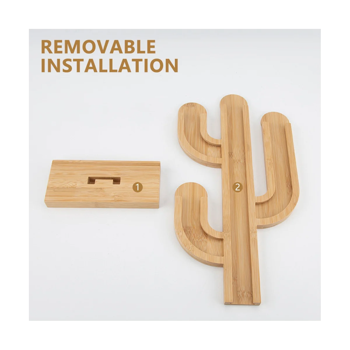 Бамбуковая вращающаяся подставка для хранения капсул кофе стенд держатель