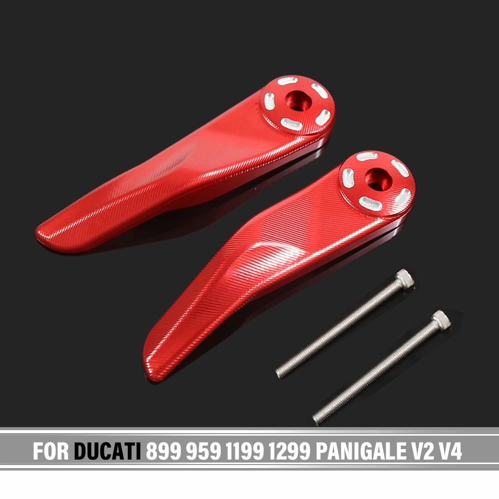 

For DUCATI Panigale V2 V4 Streetfighte V4 899 959 1199 1299 Motorcycle Handlebar Grips Guard Brake Clutch Levers Guard Protector