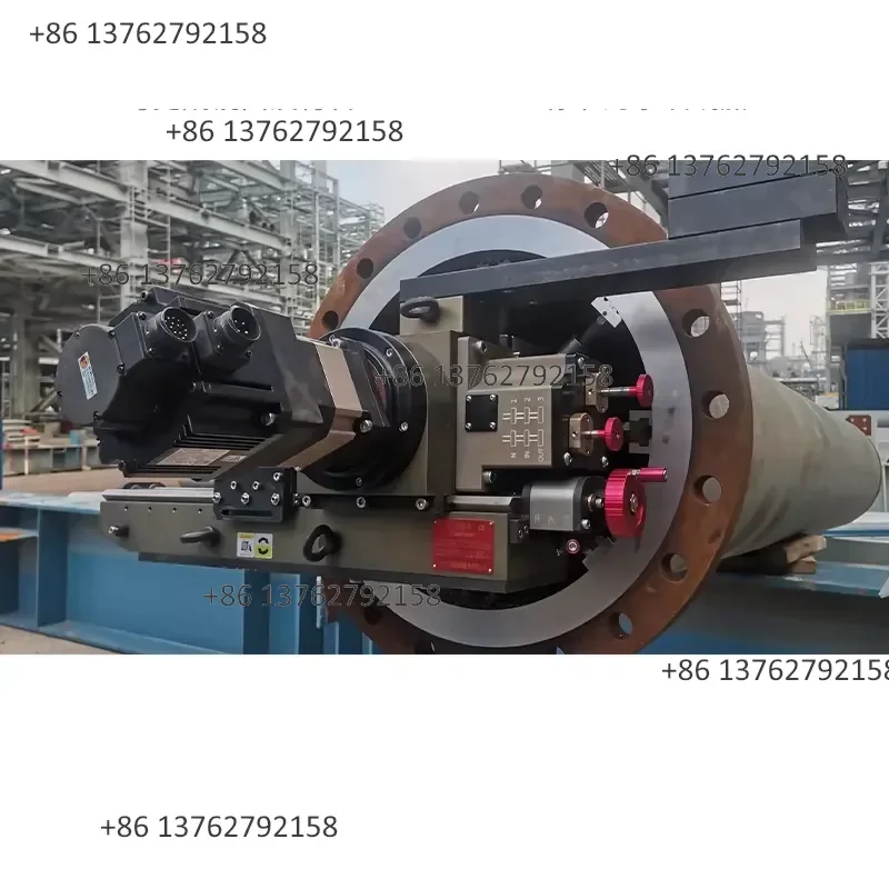 Фото 【2026】 Пневматический фланцевый фаскосниматель SFP610, портативный станок для обработки фланцев №5