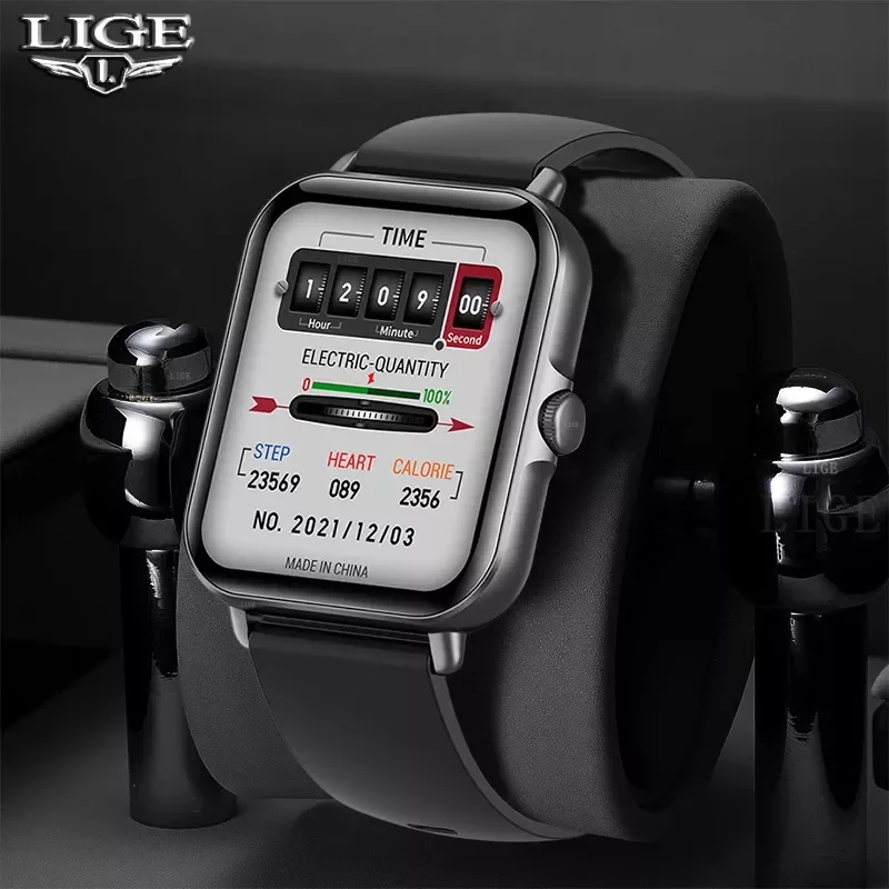 

2022 New Bluetooth Calling Smart Full Touch Screen Sports Fitness Watch IP67 Waterproof Bluetooth
