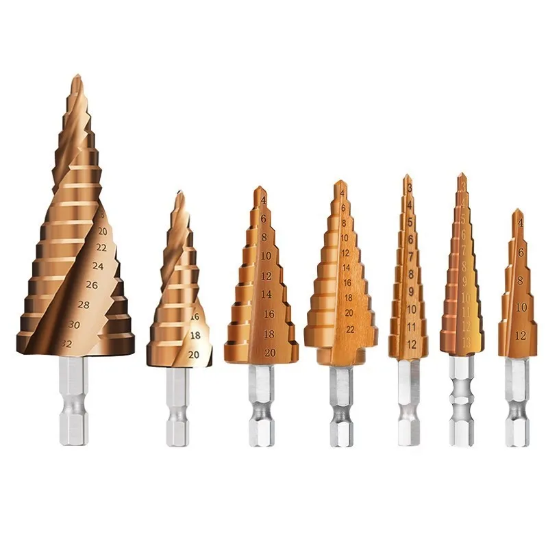 

Сверла с шестигранным хвостовиком, с покрытием TiCN, с прямым желобом, для дерева, металла, коронки из быстрорежущей стали, 3 шт.