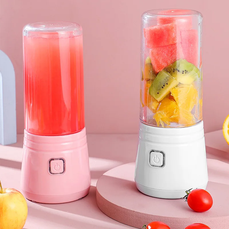 

Portable Electric Fresh Juice Blender Bottle 6-Leaf Cutting Mini Milkshake Mixer Smoothie Lemon Blender USB Juicer Maker Machine