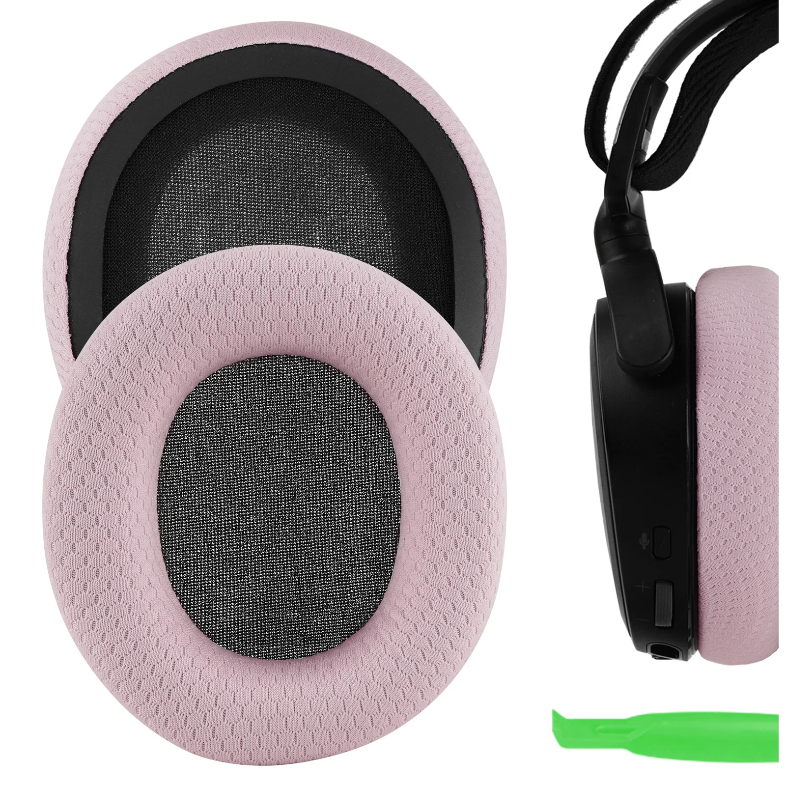 

Geekria Earpads for SteelSeries Arctis Prime Arctis PRO Arctis 9X Arctis 7,5 Headset Replacement Headphones Mesh Fabric Ear Pads
