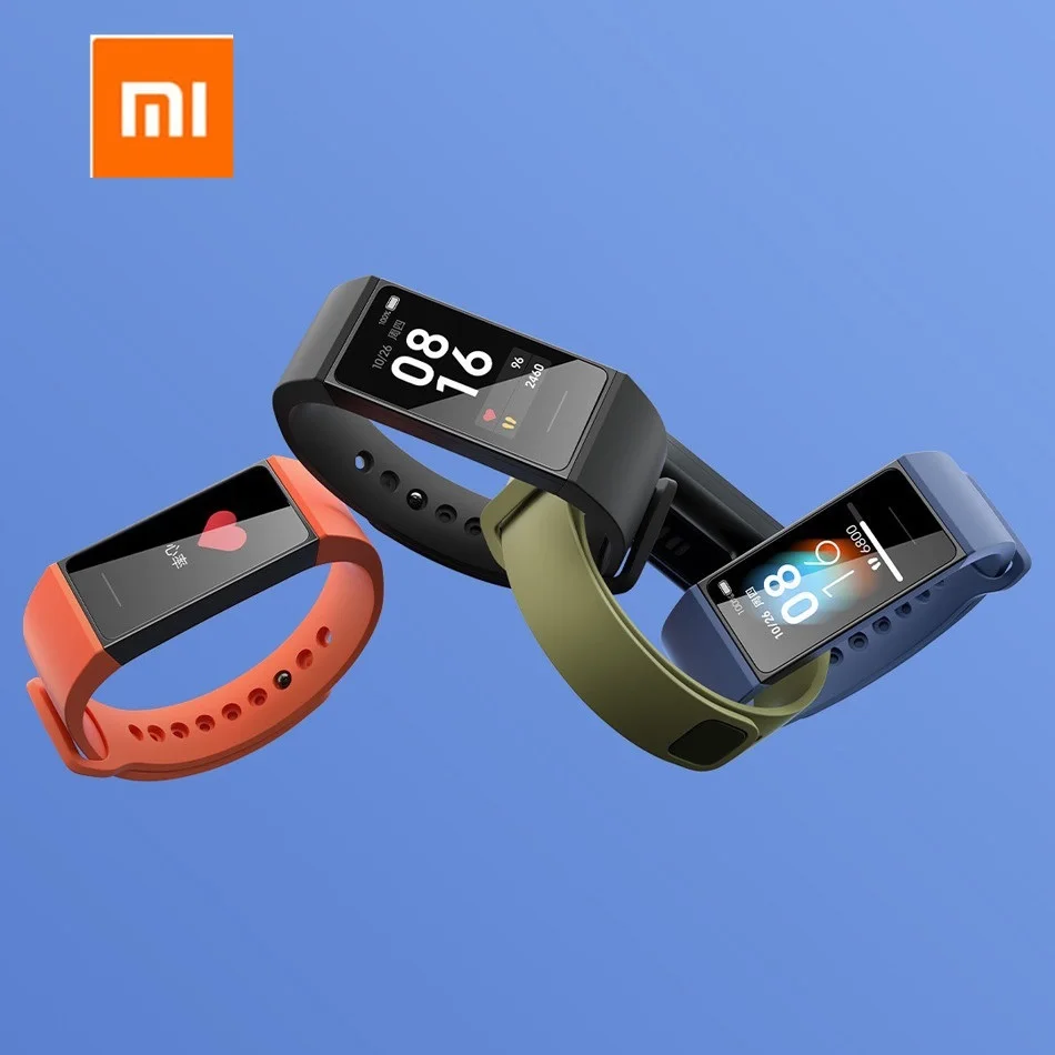Новинка 2022 оригинальный Смарт-браслет Xiaomi Redmi Band 2020 5ATM 1 08 Bluetooth 5 0 пульсометр для