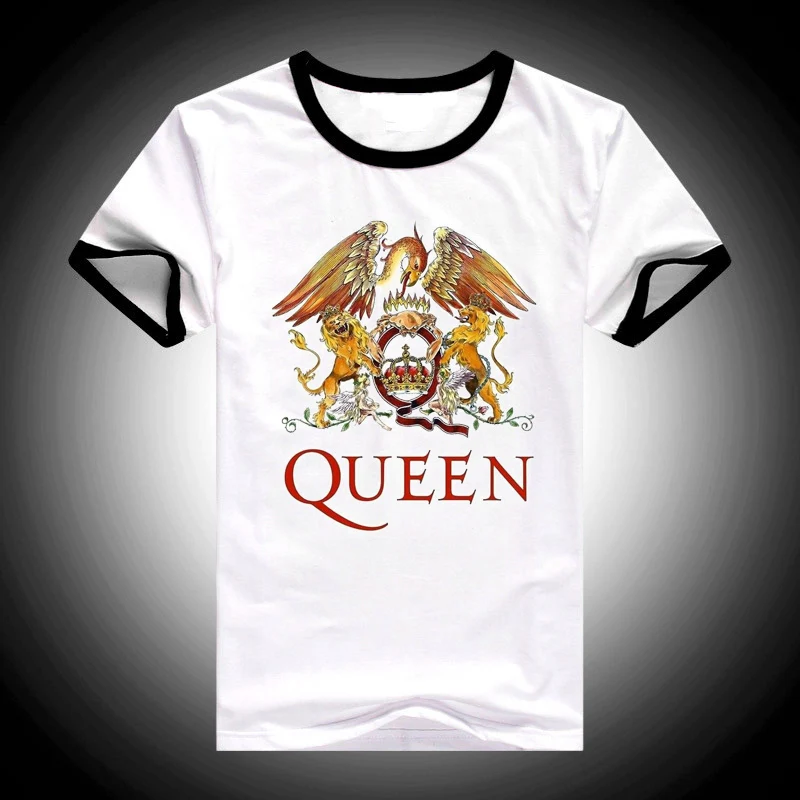 

2022 Freddie Mercury The Queen Band T-Shirt women Hip Hop Rock Hipster T Shirt Casual Tshirts harajuku Shirt Tops Graphic Tees