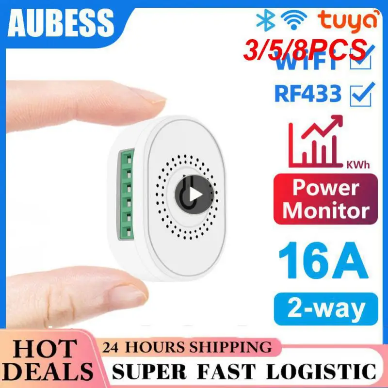 

3/5/8 шт., мини-выключатель питания, 16 А