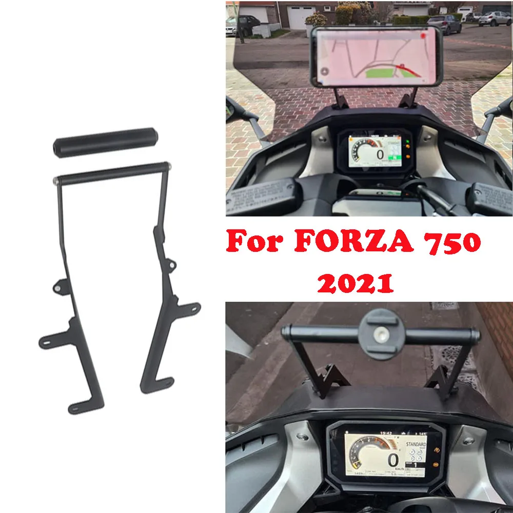 

For HONDA FORZA750 Forza 750 2021 Motorcycle windshield Stand Holder Phone Mobile Phone GPS Navigation Plate Bracket Forza750