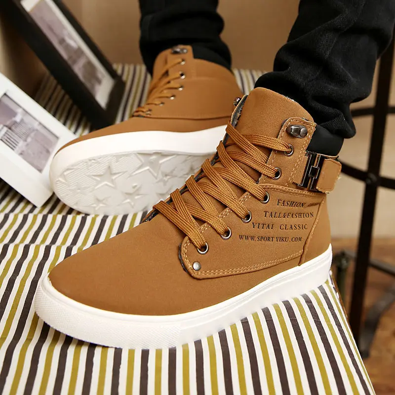 

Spring Big size Hight top shoes Men Sneakers Korean Men canvas Sneakers casual Platform Sneakers Drop Shipping Walking shoes