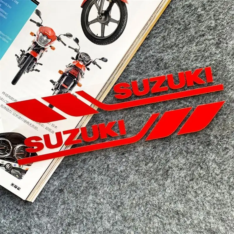 

Персонализированные и наклейки для мотоцикла Suzuki, водонепроницаемые и солнцезащитные декоративные наклейки на шлем всего тела