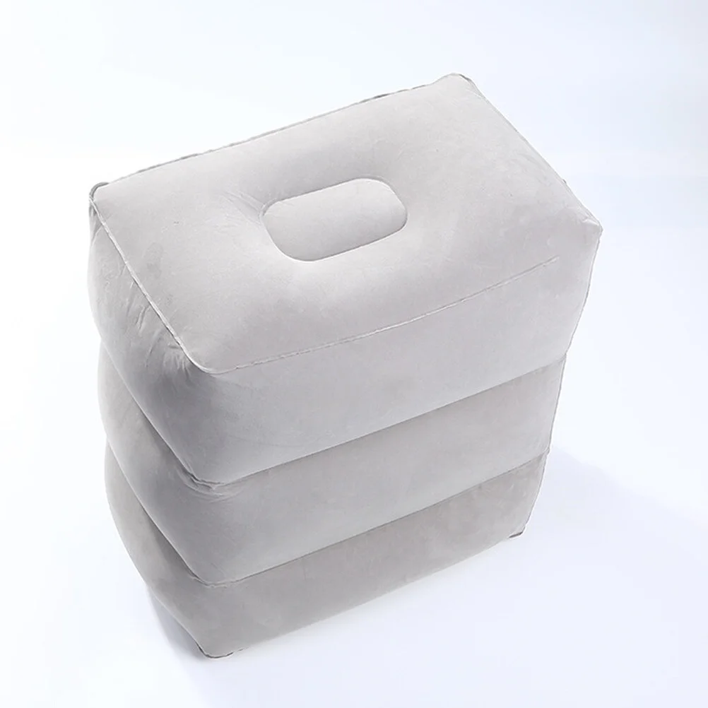 

Leg Pads Inflatable Airplane Footrest Travel Supply Wear-resistant Cushion Pillow Pvc Desk Work Height Planes Kids
