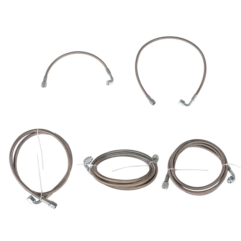 

12''/24''/36"/48''/60'' Oil Line Kit For AN4 4AN Turbo Oil Feed Line