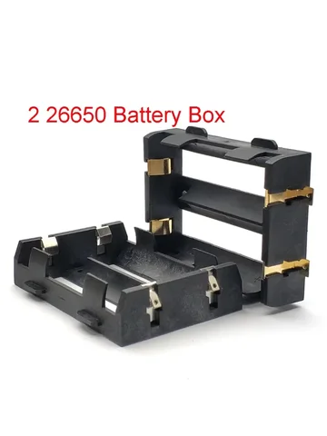 Держатель батарей YLTM 2S 26650 черный