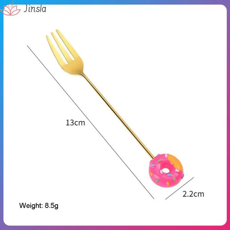 

Durable Mixing Spoon Creative Design Stainless Steel Comfortable Grip Round And Smooth Household Tableware Cute And Full Of Fun