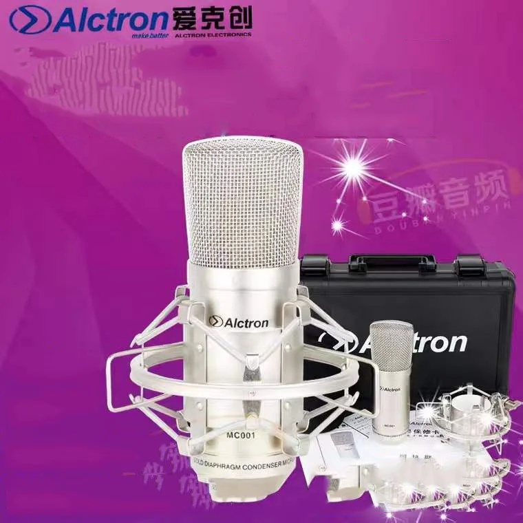 Alctron MC001 chanel earrings karaoke microphone usb wireless channel For Laptop Windows Cardioid Studio | Электроника