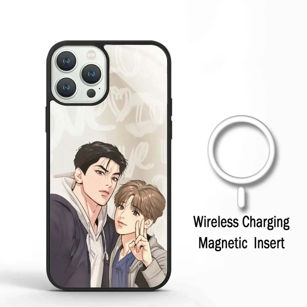 Чехол для телефона J-Jinx Jaekyung Kim Dan IPhone 11 12 13 14 15 Plus Pro Max зеркальный акриловый чехол