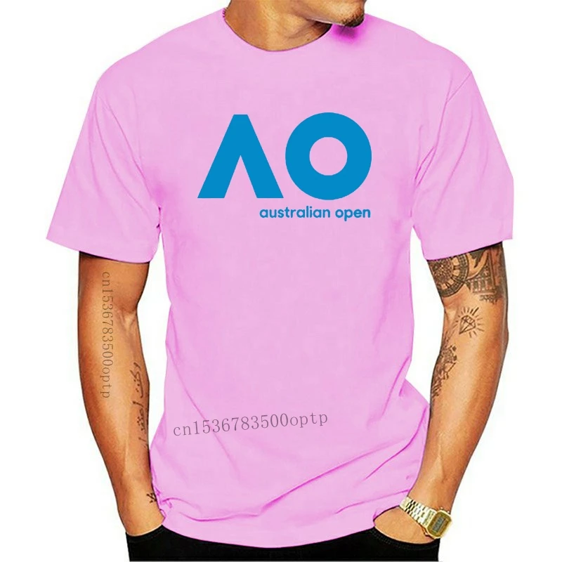 

Новая австралийская открытая Мужская футболка с логотипом чемпионата о тенниста, размер от S до 3xl, Молодежные футболки с круглым воротником...