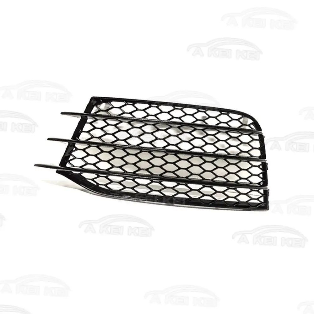 Фото 8J0807681GT94 Для Audi TTRS MK2 2009-2014 Передняя решетка противотуманной фары, глянцевый черный цвет №4