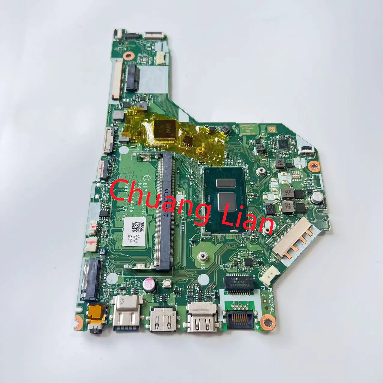 Для ACER Aspire 3 A315-51-34RE EH7L1 LA-H782P REV: 1.A ( 2019-04-26) с процессором I3 7020U I5 7200U I7 7500U 4 Гб ОЗУ DDR4 100%