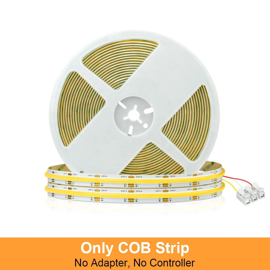 

minded Светодиодная лента COB 24В 560leds/м WW CW 2700-6000K