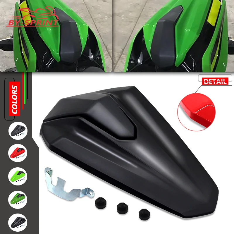 ninja400 Motorcycle NEW Rear Pillion Passenger Cowl Seat Back Cover Fairing For Kawasaki Z250 Z400 Z250SL NINJA250 400 2017-2023