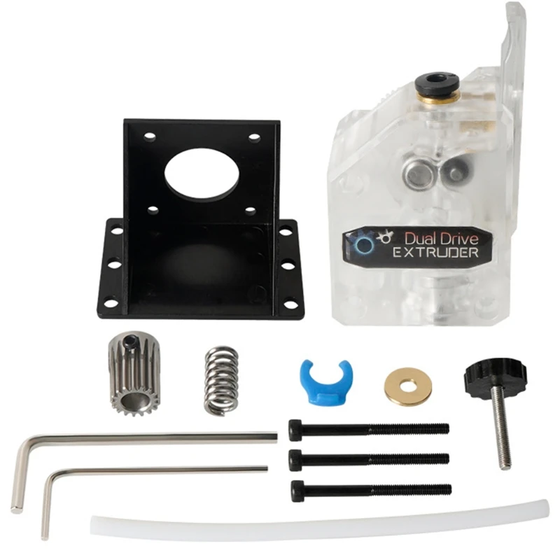 

3D-принтер DIY Kit, мягкий гибкий двухприводный Шестеренчатый экструдер