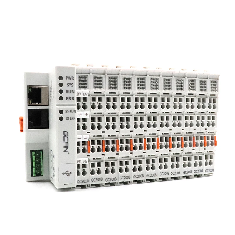 

GCAN PLC Intelligent Programmable Logic Controller with I/O Expansion Module