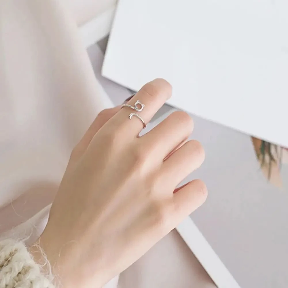 Регулируемая петля для вязания крючком кольцо с кошачьими ушками регулятор