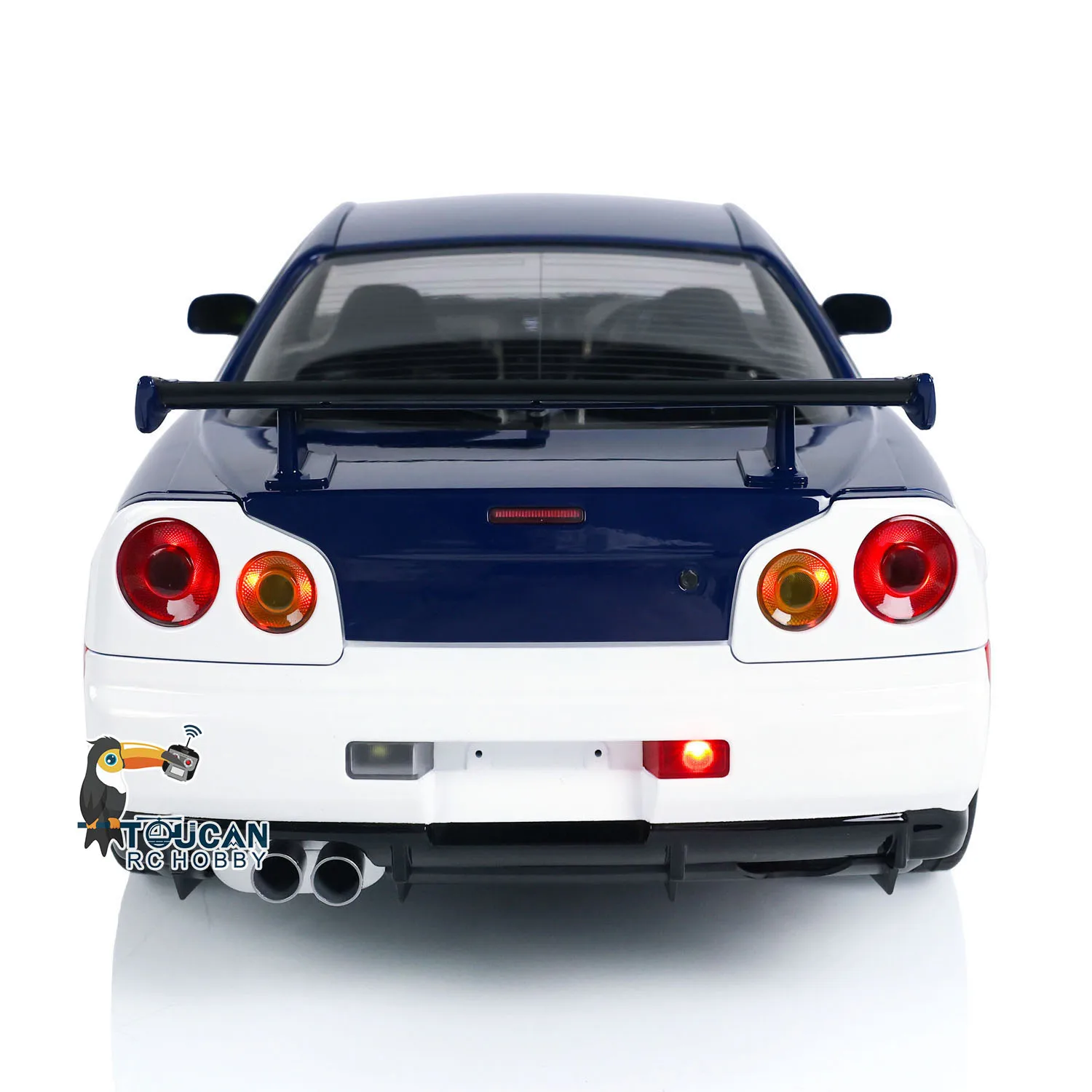 1/8 Capo R34 RC гоночный автомобиль металлический 4WD 4x4 высокоскоростной DIY RTR